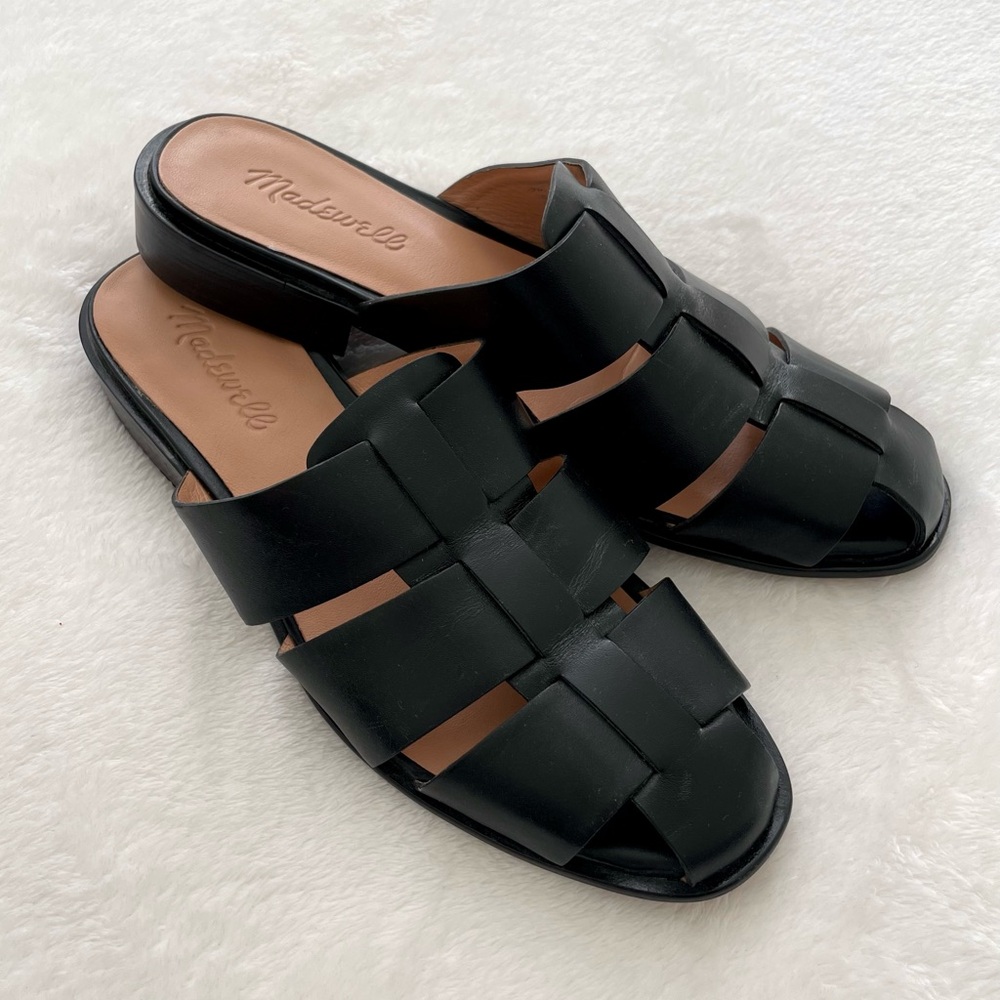 Madewell Dixson Fisherman Mules
